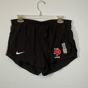 Nike Women’s Black Athletic Shorts w/ EP Eagles Logo